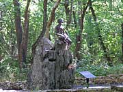 Statue of George Washington Carver as a boy