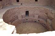 Big kiva, Spruce Tree House