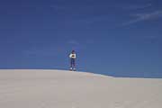 Sandra on a dune
