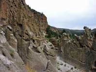 Bandelier rocks