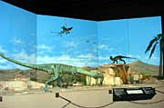 Dinosaur mural