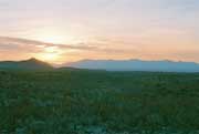 Sunset over Tombstone