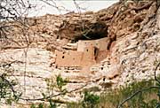 Montezuma's Castle ruin - Sandra's view