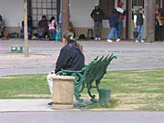 Sandra on the Plaza